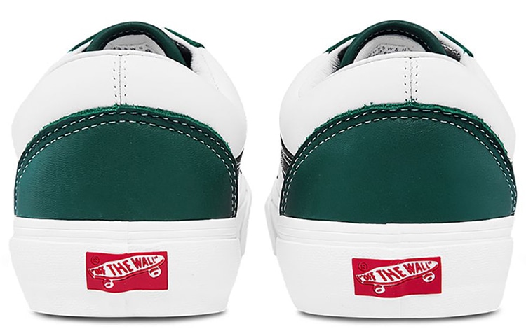 Vans Old Skool Vlt Lx White Green — фото 4