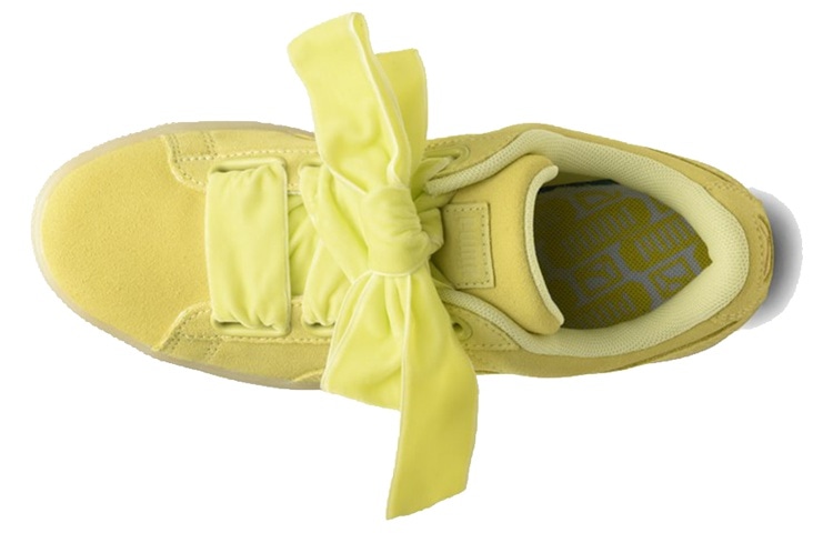 Puma Suede Heart Reset Yellow — фото 2