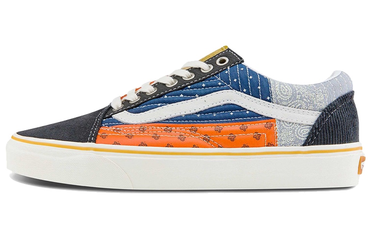 Vans Old Skool Blue Orange Grey