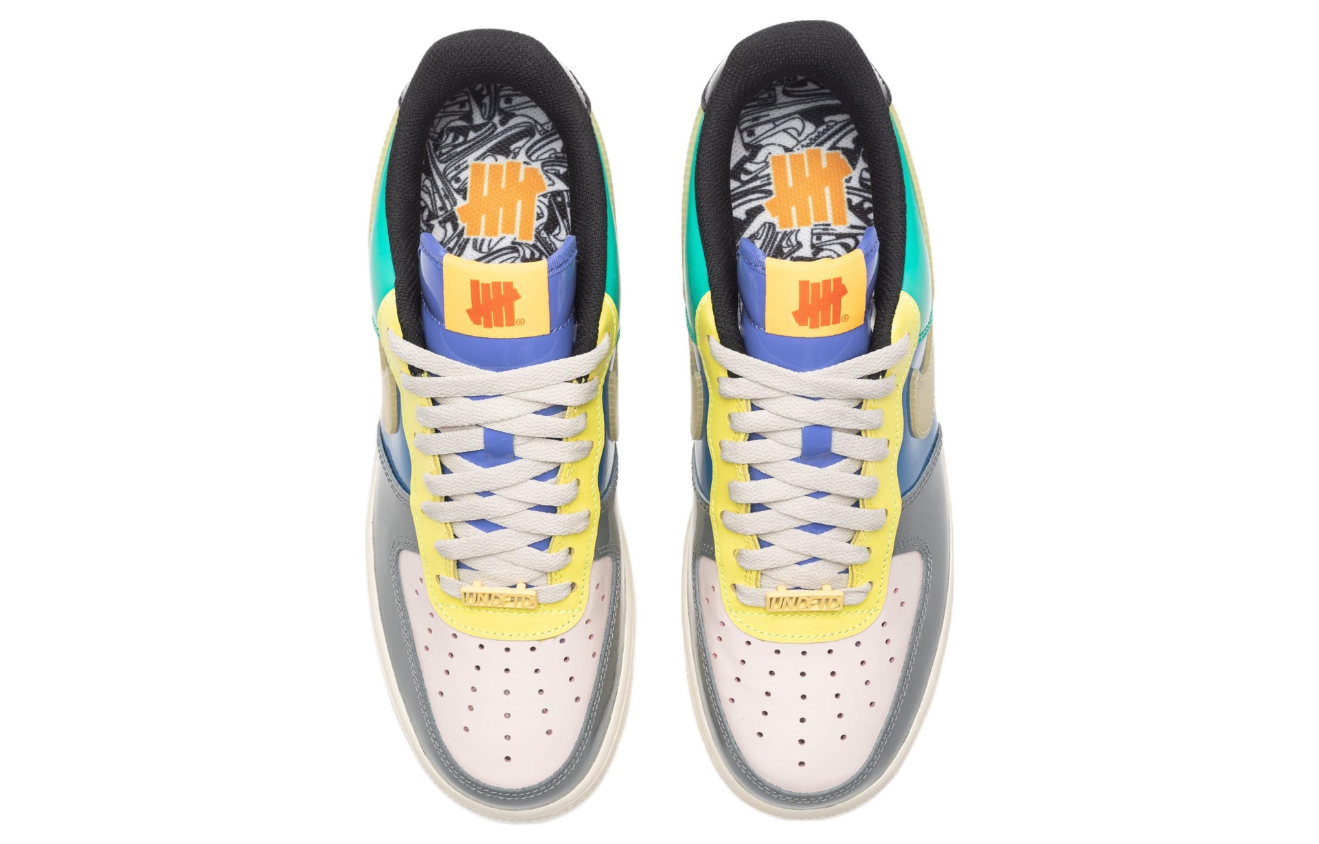Nike Undefeated x Nike Air Force 1 Low "Topaz Gold" — фото 2