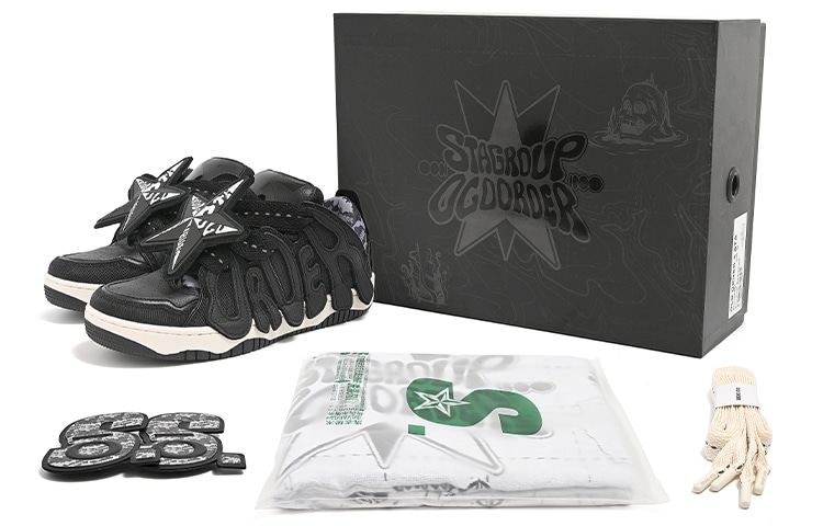 Кроссовки Old Order STA x OLD ORDER Skater 001 Black Nylon Special Edition