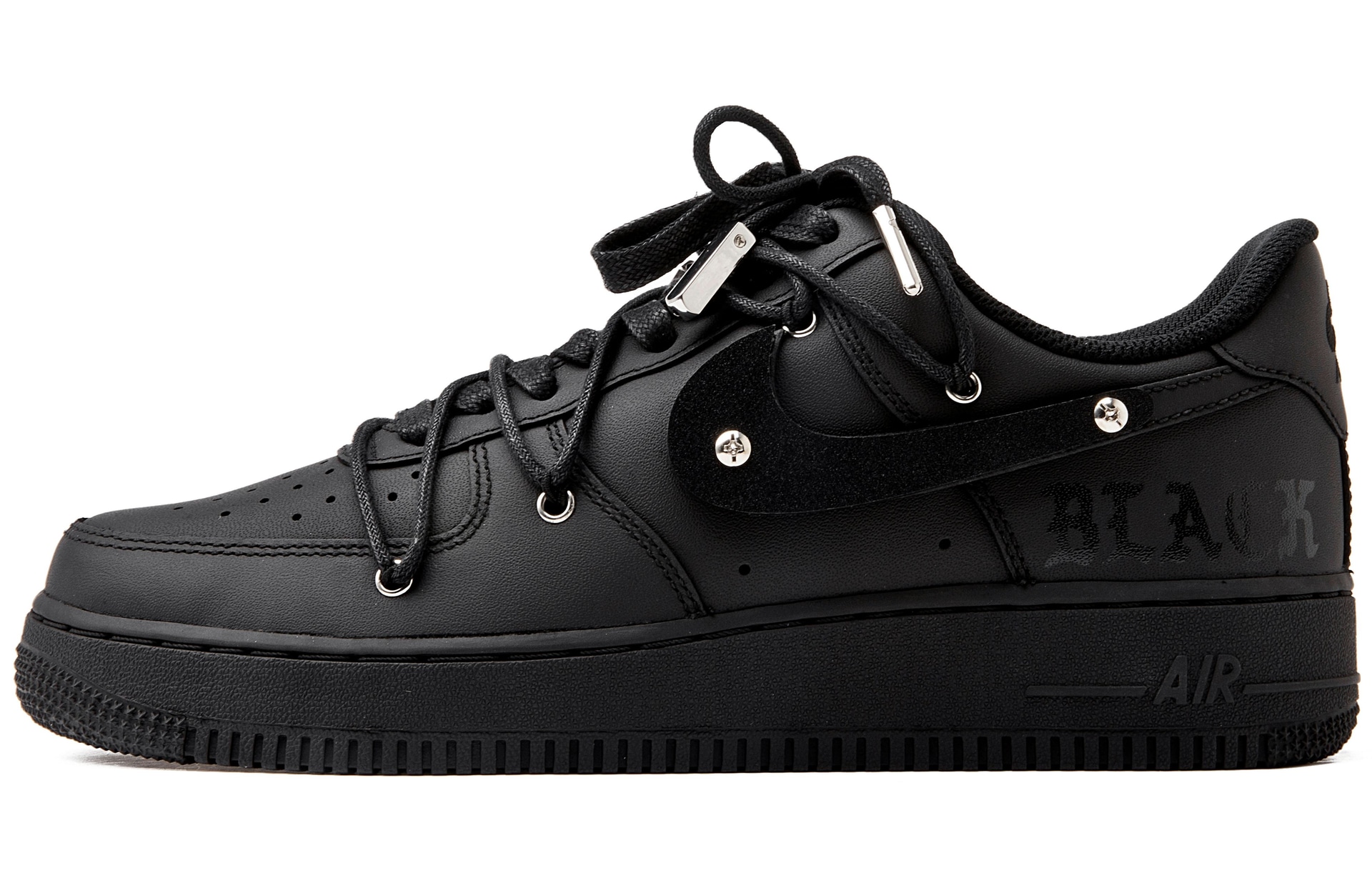 Nike Air Force 1 '07 Low Black — фото 1