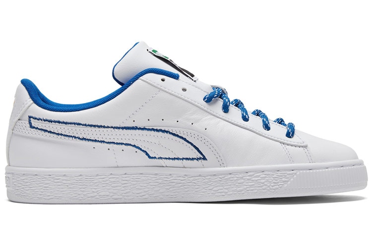 Puma Low Top White Blue — фото 1