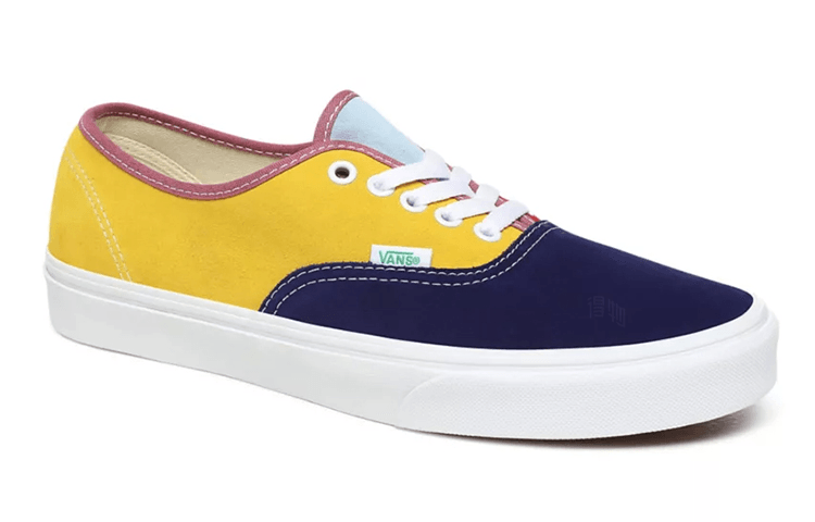 Vans Authentic Yellow Red — фото 2