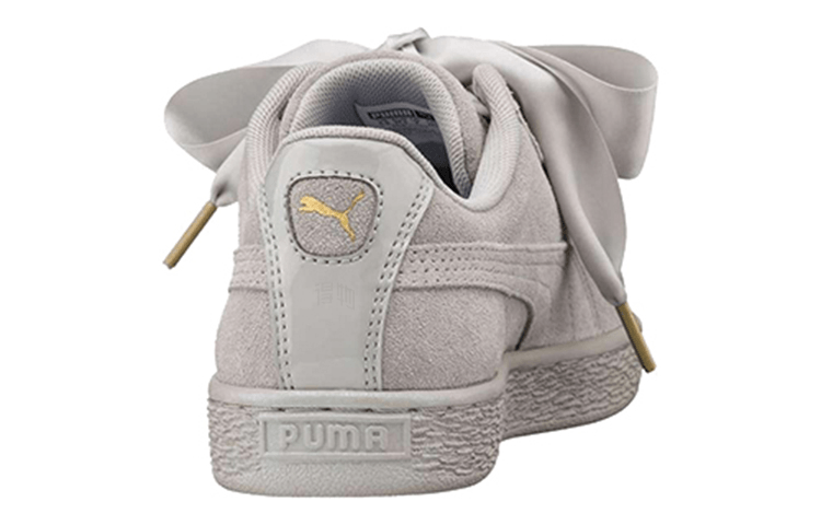 Puma Suede Heart Satin Grey — фото 2