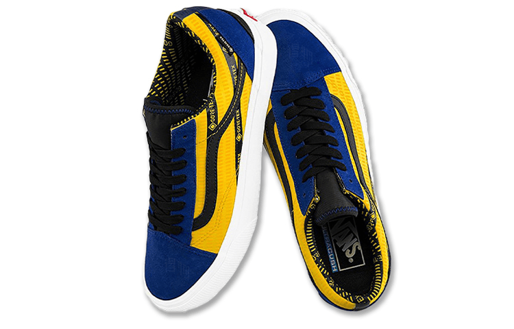 Vans Old Skool Gore-tex Blue Yellow — фото 3