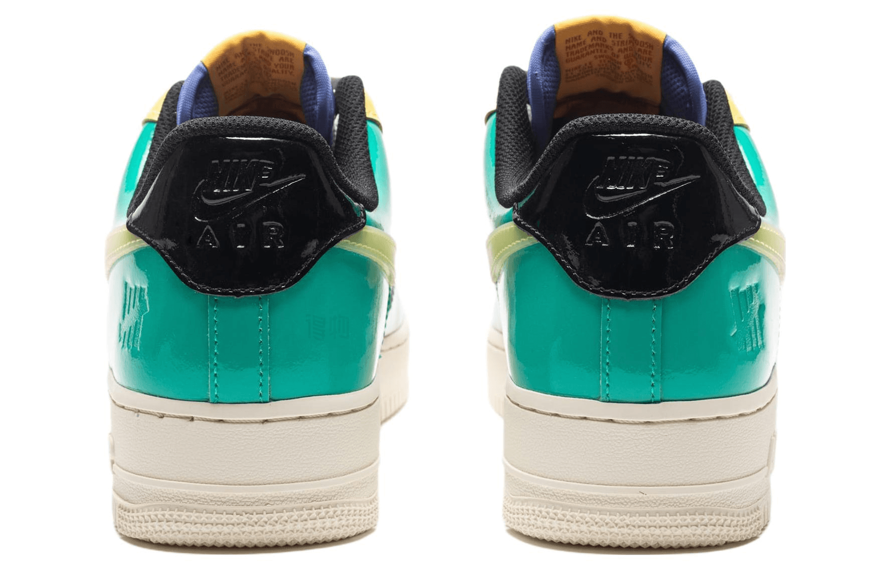 Nike Undefeated x Nike Air Force 1 Low "Topaz Gold" — фото 3