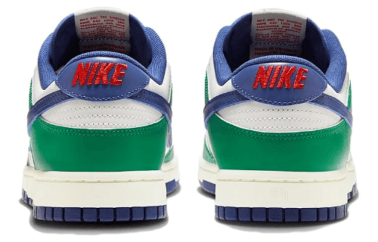 Nike Dunk Low White Green — фото 2
