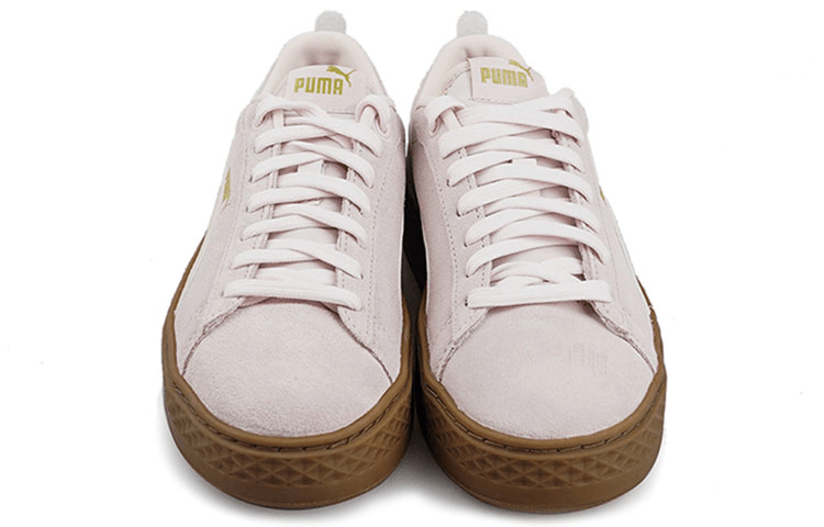 Puma Smash Platform Off White Pink — фото 3