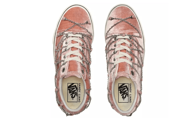 Vans SANDY LIANG x Vans Old Skool Pink — фото 3