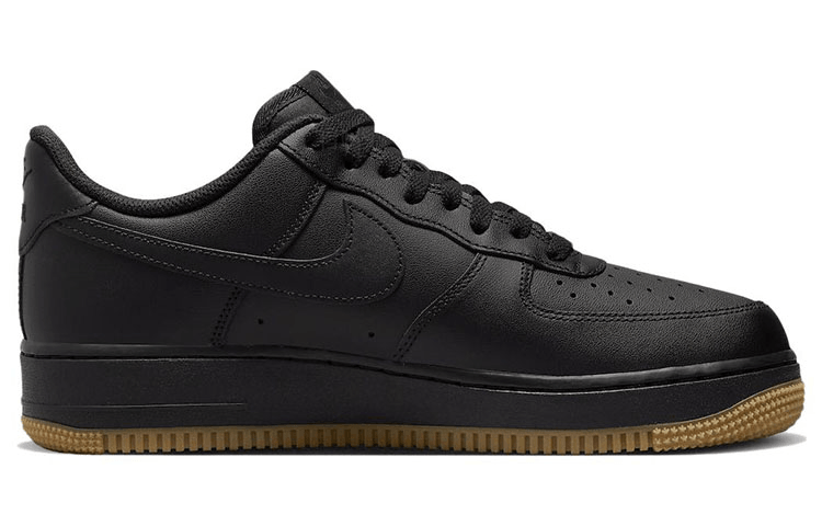 Nike Air Force 1 "Black Gum" — фото 1