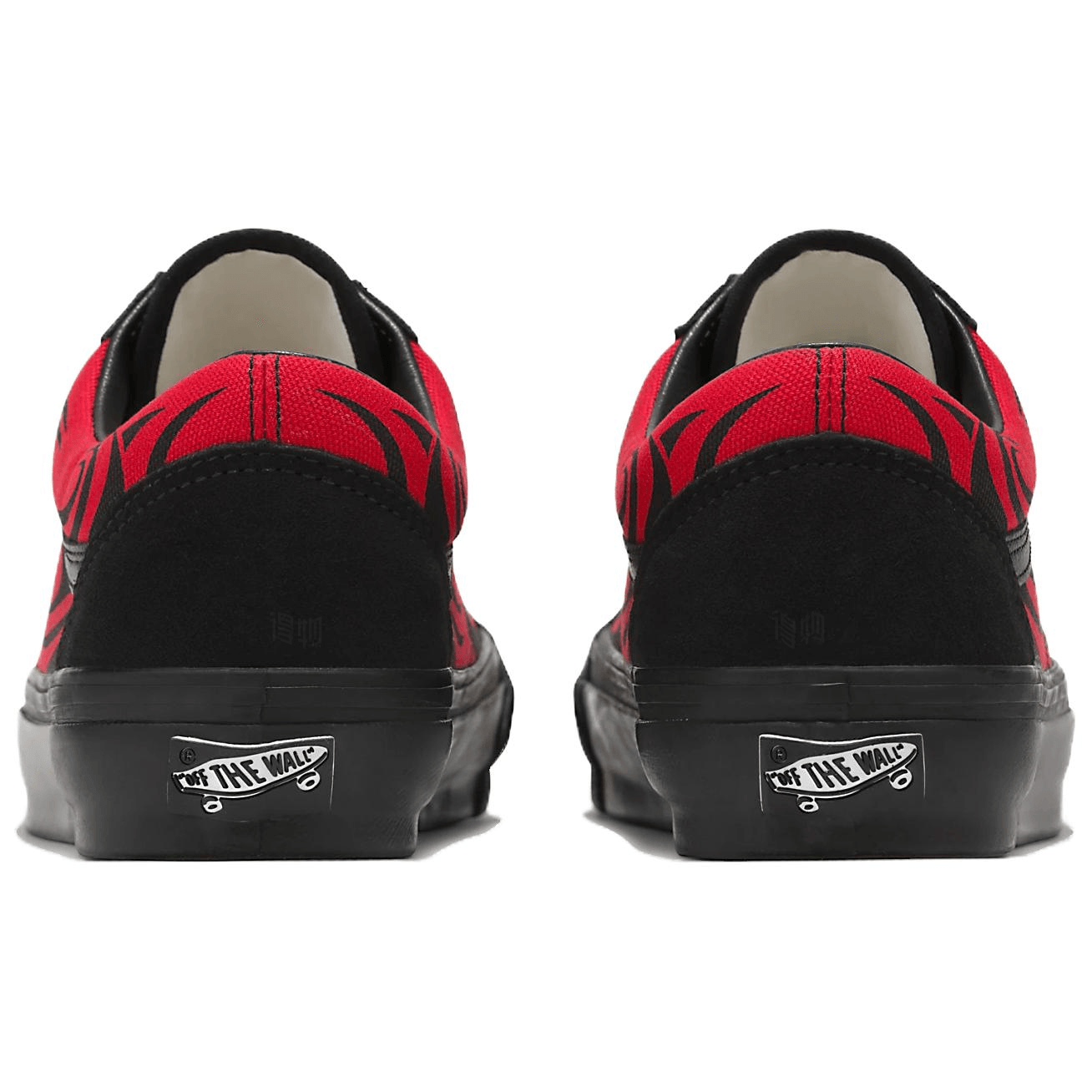 Vans Old Skool Black Red — фото 2