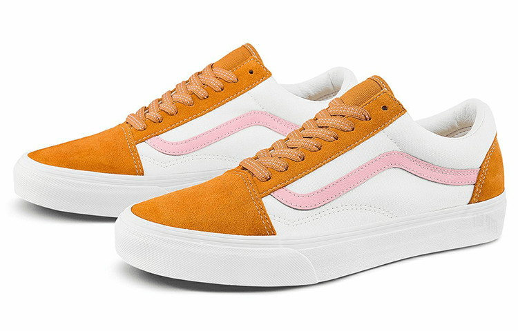 Vans Old Skool White Yellow — фото 1