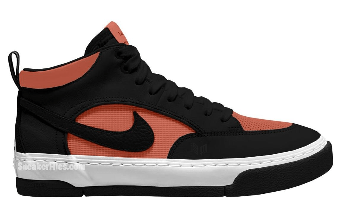 Nike SB React Leo "Electro Orange" — фото 1