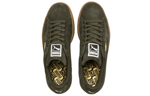 Puma Suede Classic Olive Green — фото 3