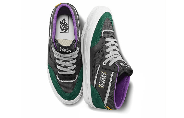 Vans Half Cab Ul LX Black Green — фото 4