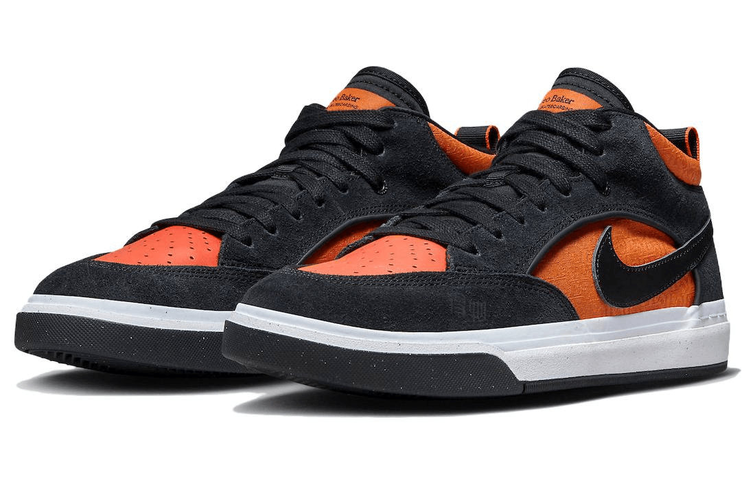 Nike SB React Leo "Electro Orange" — фото 2