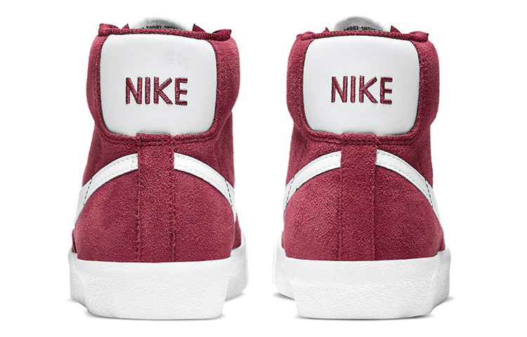 Nike Blazer "Magenta Suede" — фото 4