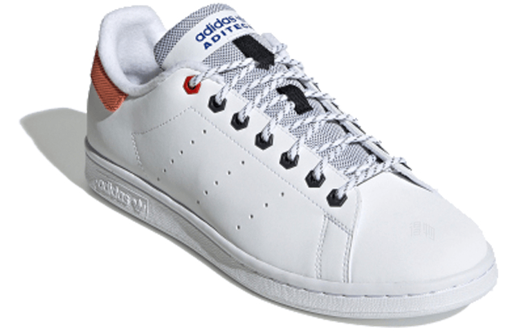 adidas originals adidas Stan Smith White Orange — фото 1