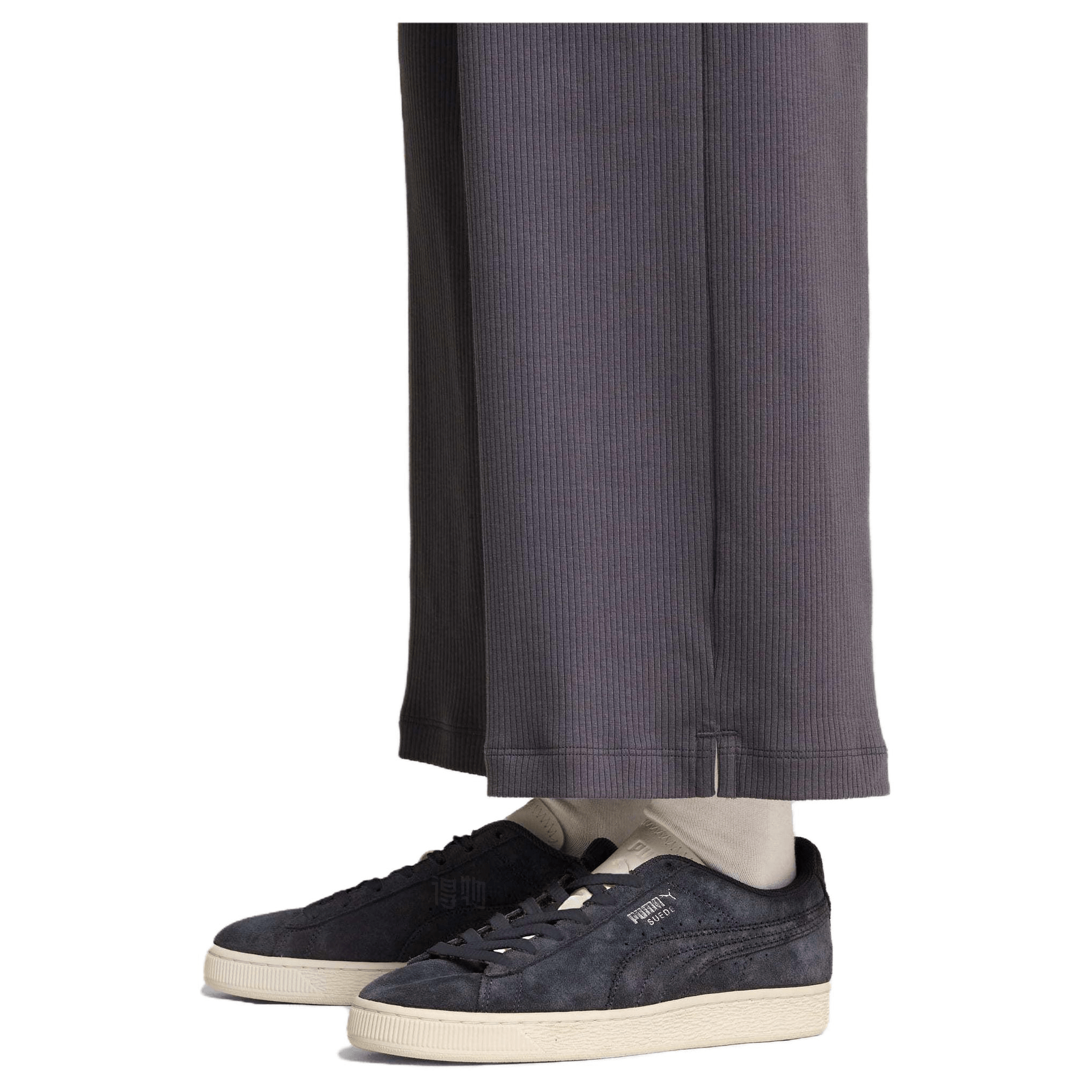 Puma Suede Premium Black Grey — фото 4