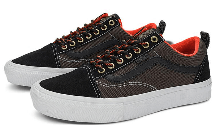 Vans Old Skool Black Green — фото 1
