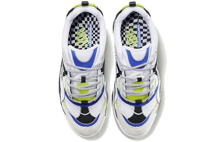Vans Varix WC Low Black White Blue — фото 3