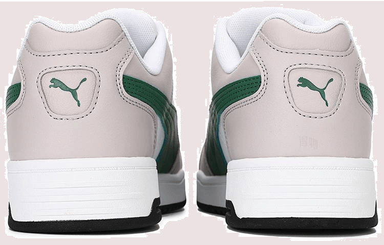Puma Slipstream Low Grey White Green — фото 3
