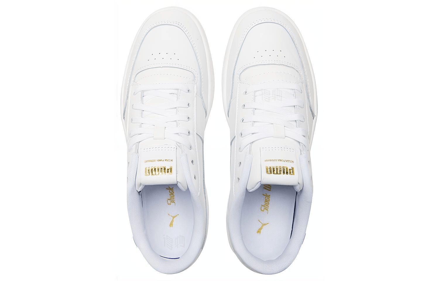 Puma Ralph Sampson Mc Clean White Gold — фото 3