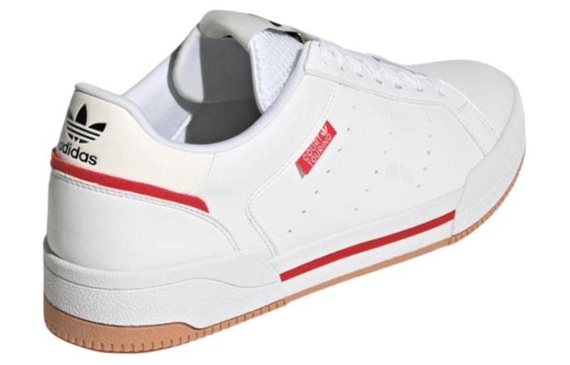 adidas originals adidas Court Tourino White Red — фото 3