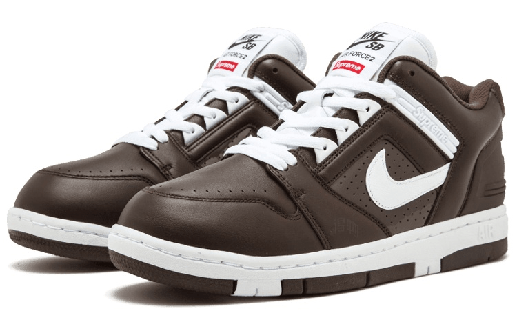 Nike Air Force 2 Low Brown — фото 2