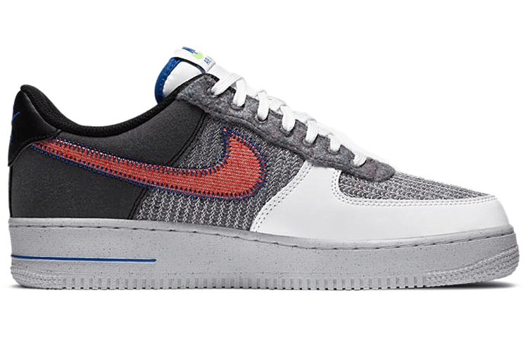 Nike Air Force 1 '07 Low Black White Grey — фото 1
