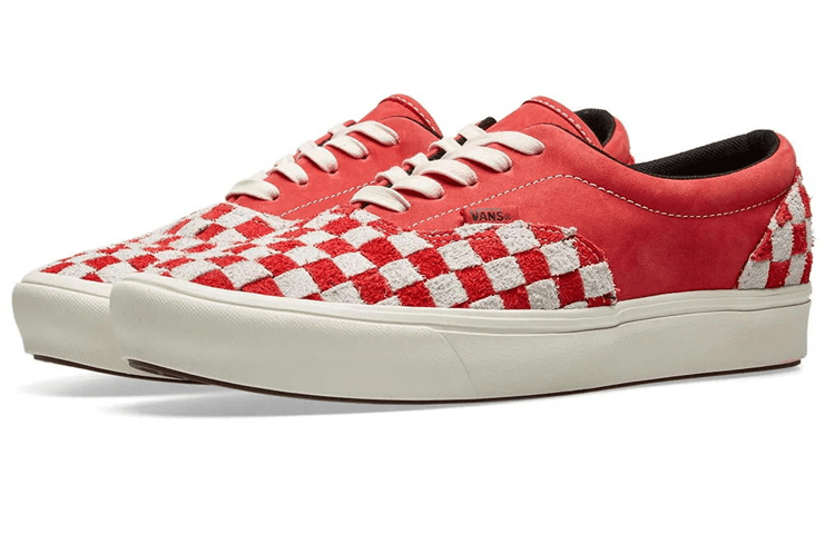 Vans Era ComfyCush LX Red White — фото 1