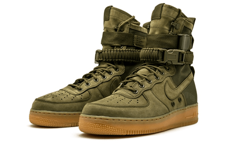Nike Air Force 1 SF Faded Olive — фото 1