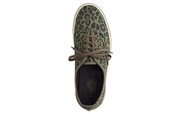 Vans J.Crew x Vans Authentic Green — фото 2