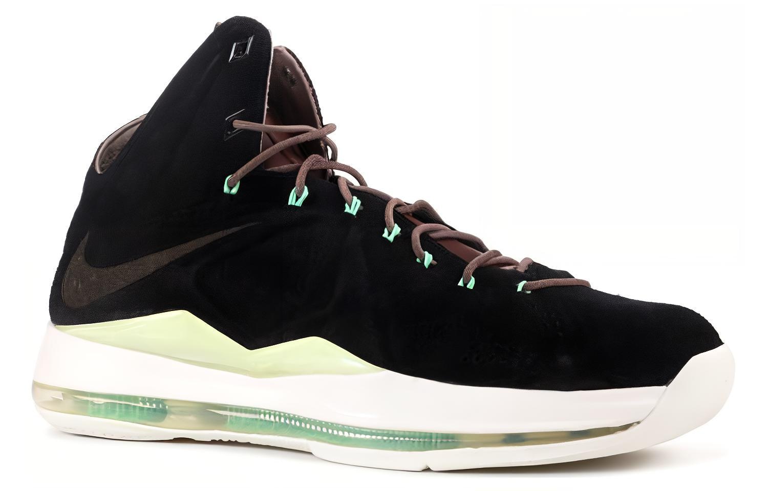 Nike Lebron 10 EXT Black Suede — фото 1