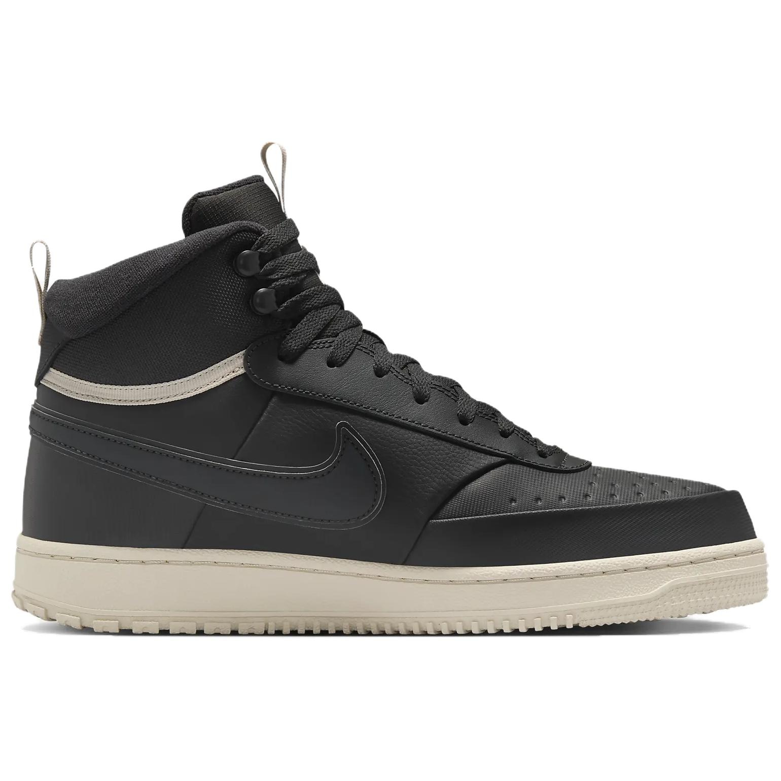 Nike Court Vision Mid Black — фото 1