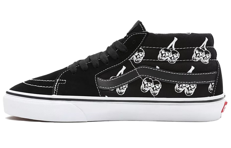 Кроссовки Vans SK8 Mid Black White