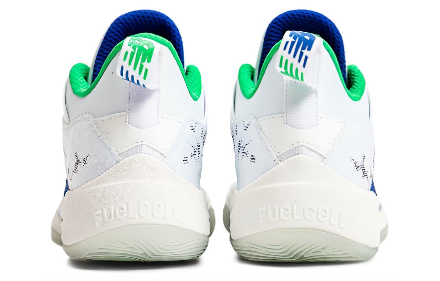 New Balance 2WY White Blue Green — фото 3