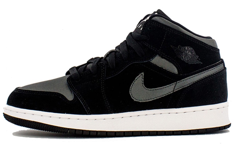 Jordan Air Jordan 1 Mid Black Silver