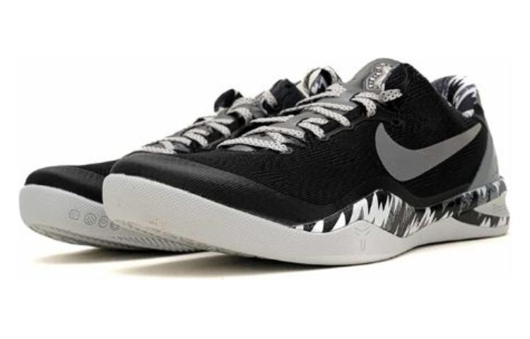 Nike Kobe 8 System PP Black Silver — фото 2