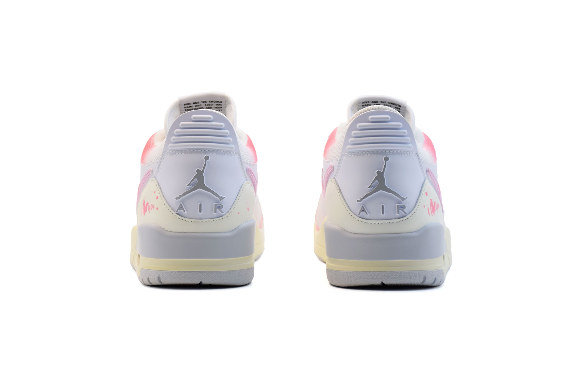 Jordan Legacy 312 Low White Pink — фото 4