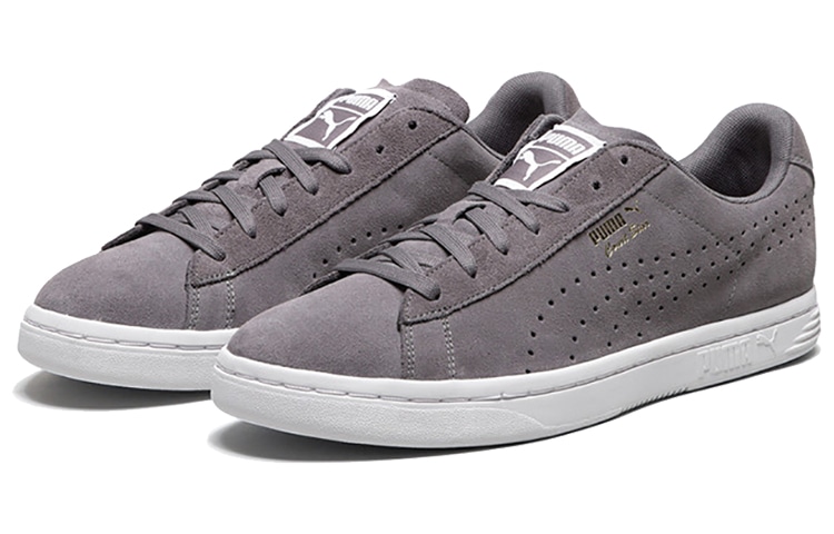 Puma Court Star Suede Grey White — фото 2