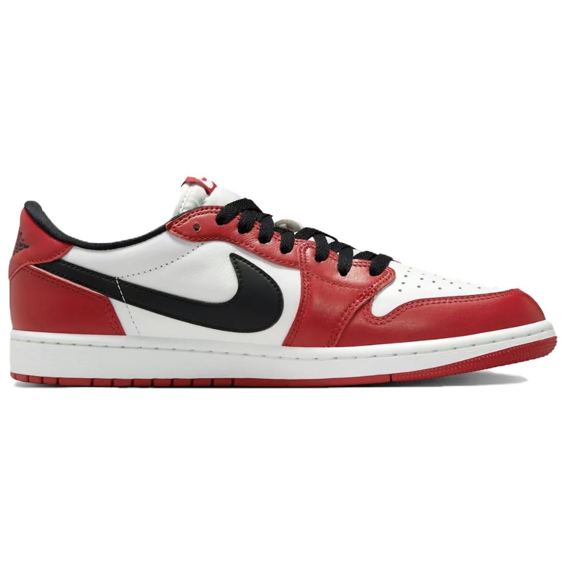 Jordan Air Jordan 1 Retro Low OG Black Muslin Varsity Red — фото 1