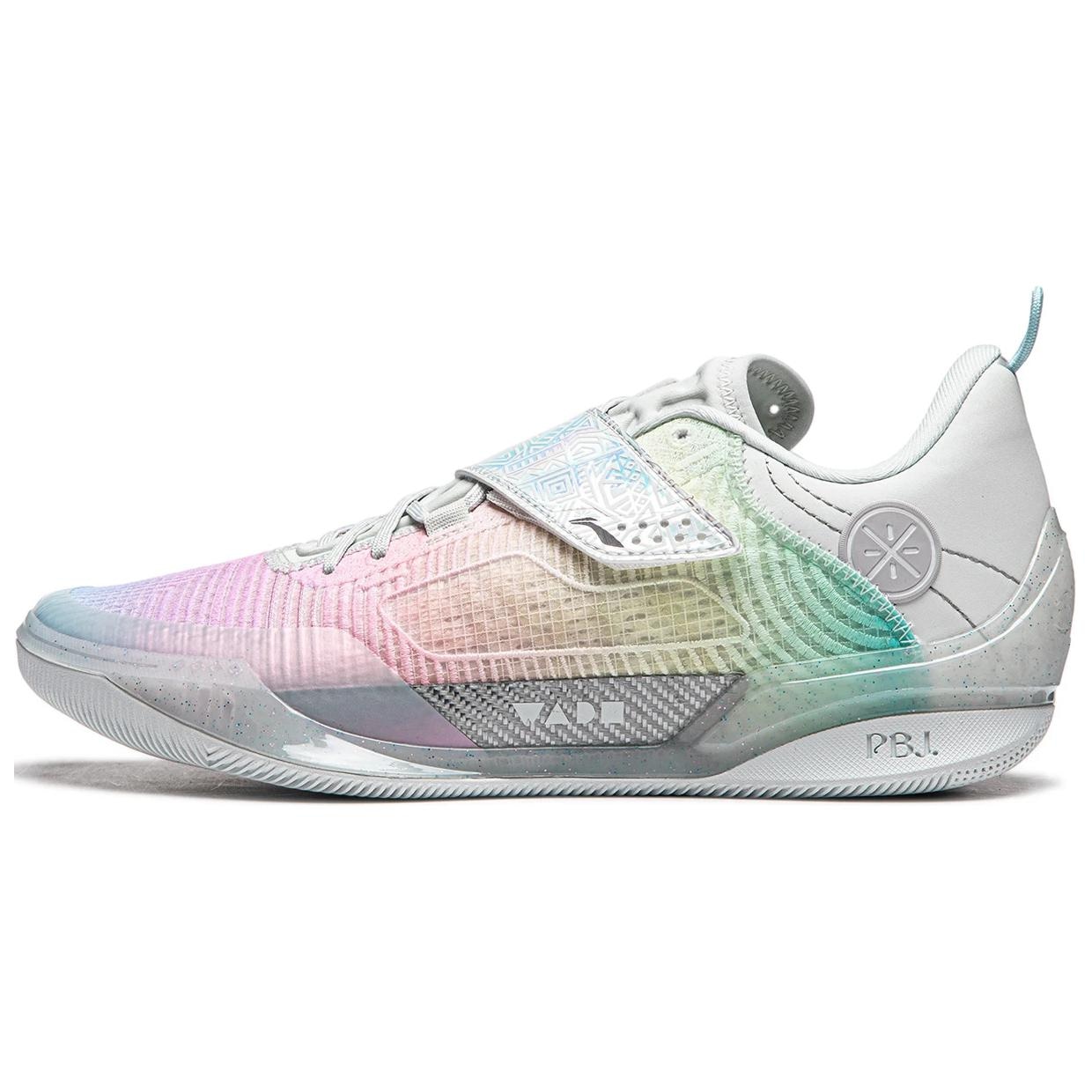 李宁 LiNing Wade 808 4 Ultra White Pink Blue
