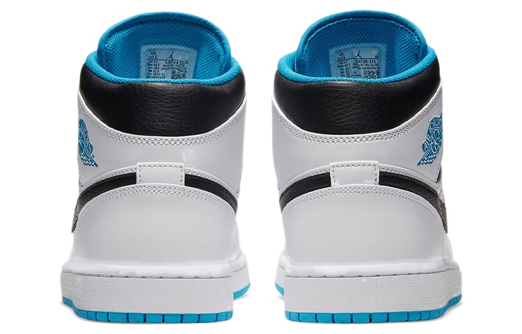Jordan Air Jordan 1 Mid "Laser Blue" — фото 4