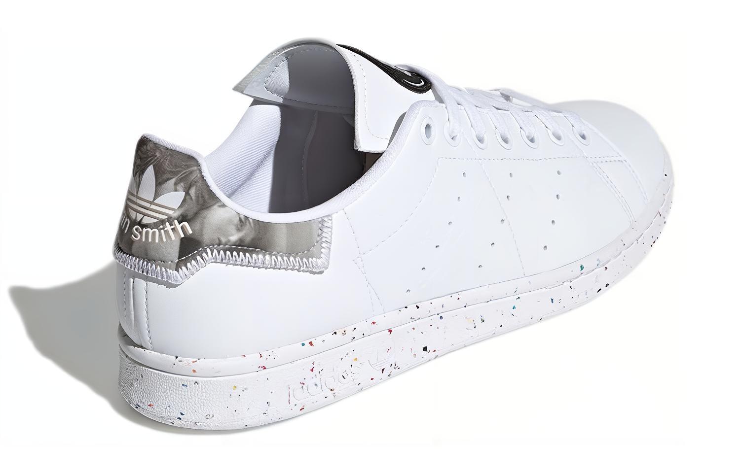 adidas originals adidas Stan Smith White Grey Black — фото 3