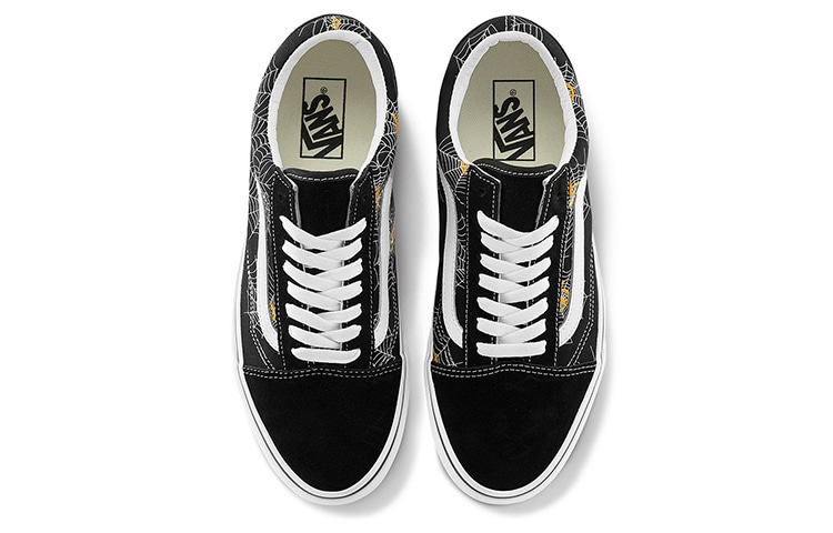 Vans Old Skool Black White Yellow — фото 2