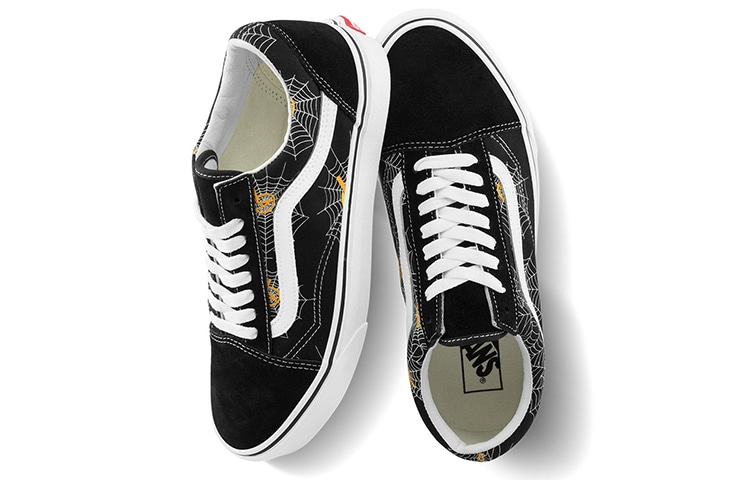 Vans Old Skool Black White Yellow — фото 3