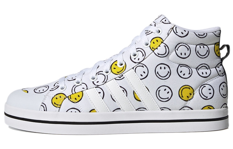 Кроссовки Adidas SMILEY x adidas neo Bravada White Yellow Black