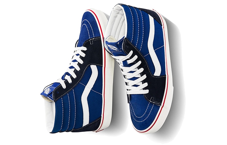 Vans SK8-Hi Blue Black — фото 3